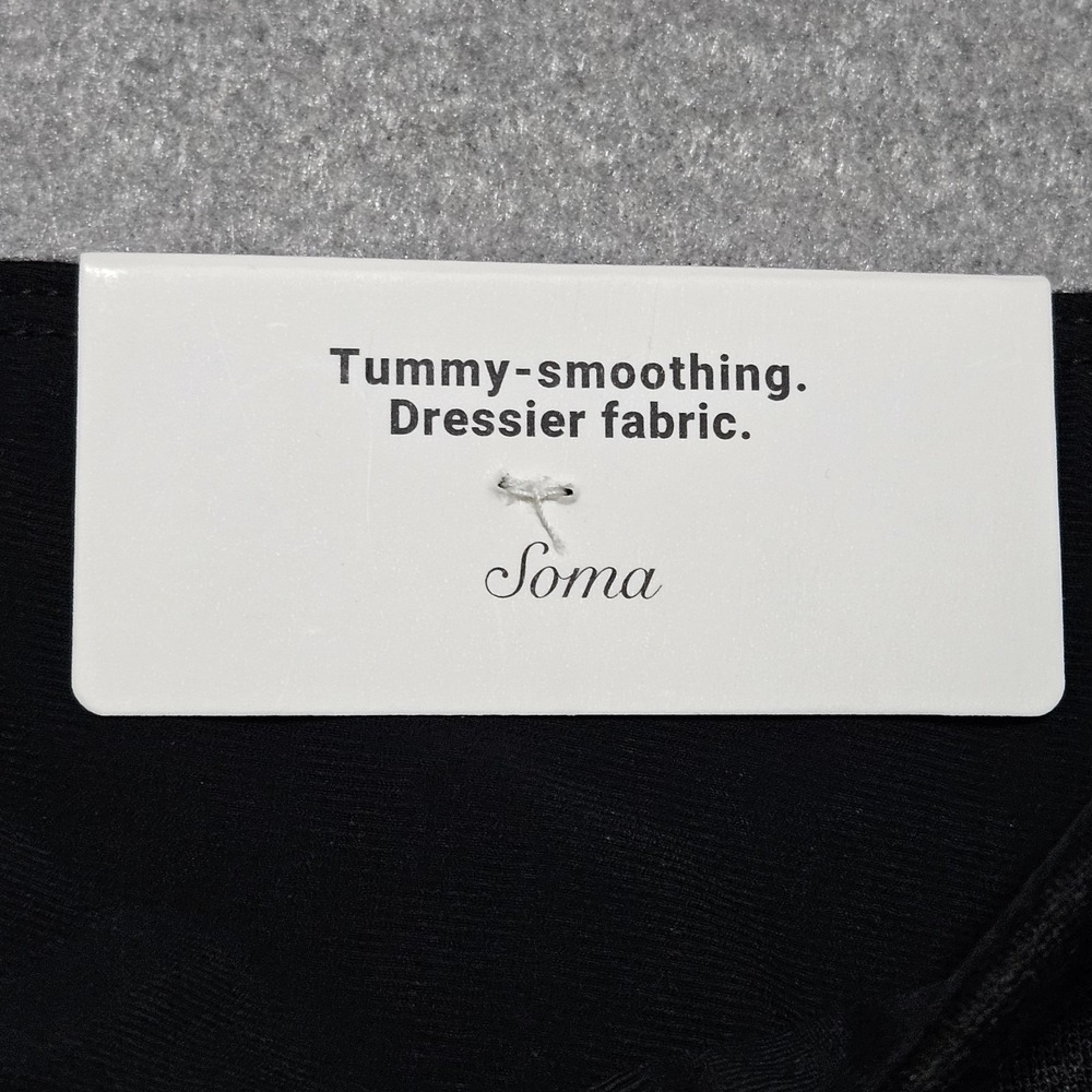 Soma Smoothing Ponte Leggings‎ Size XS Pull-On Stretch Comfort Pants Black NEW - Picture 11 of 13